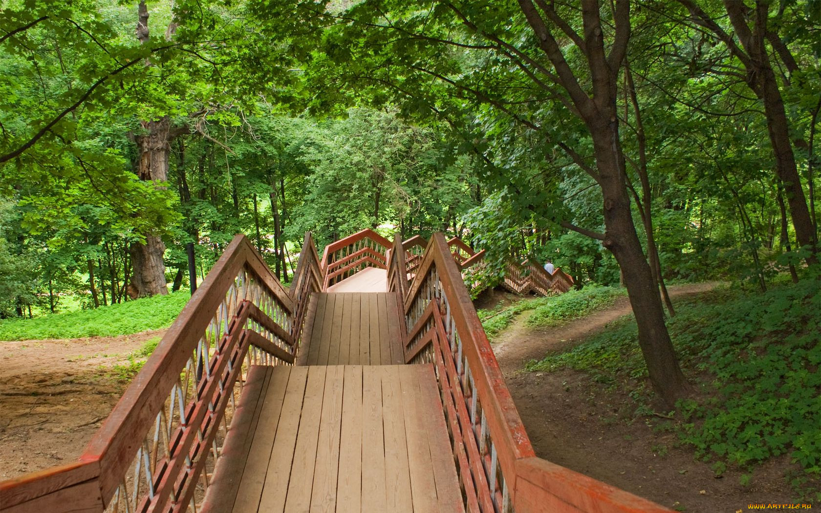 Лестницы в парках